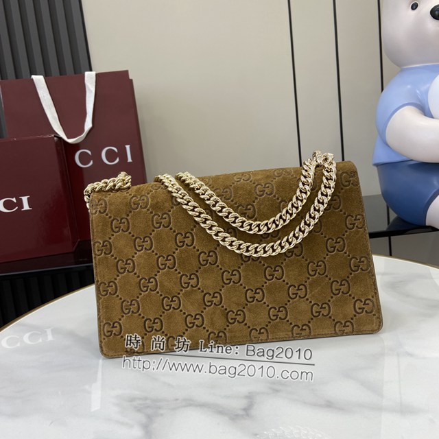 Gucci專櫃古馳經典Dionysus系列小號肩背包鏈條肩背包 jh2350型號：818145